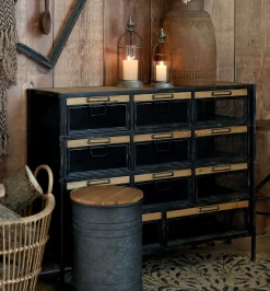 Industrial Factory Kommode Clément 11 Schübe