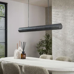 Industrial Hängelampe Tube Lochstahl 120 cm