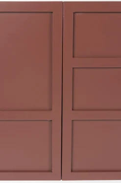 Industrial TV-Board Lowboard Davis Metall Rostrot