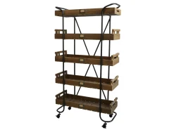 Küchenregal Blumenregal Industrial Landhaus Cornwall Metall