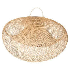 Lampenschirm Maze Boho Organic Rattan Webbing