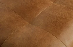 Ledersessel Rodeo Classic 1-Sitzer Cognac Chesterfield Wood