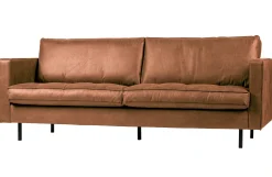 Ledersofa Classic Rodeo Chesterfield 2,5 Sitzer Cognac 230