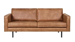 Ledersofa Rodeo 2,5-Sitzer Cognac 190