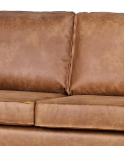 Ledersofa Rodeo 2,5-Sitzer Cognac 190