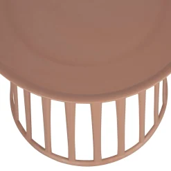 Outdoor Couchtisch Beistelltisch Boy Bliss Kunststoff Salmon Pink