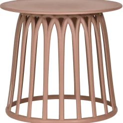 Outdoor Couchtisch Beistelltisch Boy Bliss Kunststoff Salmon Pink