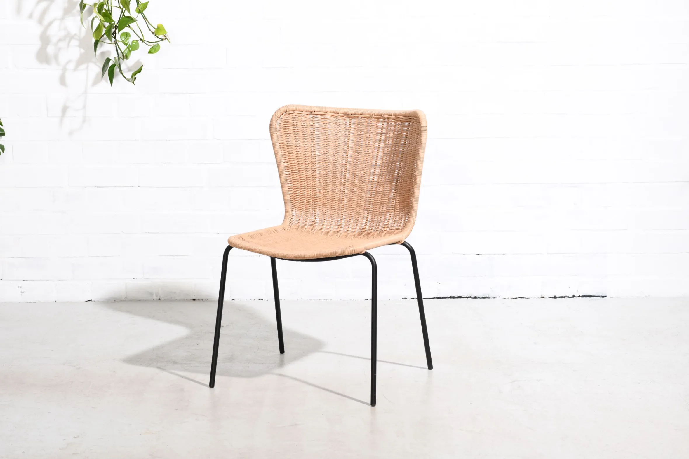 Outdoor Rattanstuhl Esszimmerstuhl Cabana Butterfly Stapelbar PE-Rattan