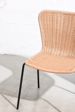 Outdoor Rattanstuhl Esszimmerstuhl Cabana Butterfly Stapelbar PE-Rattan