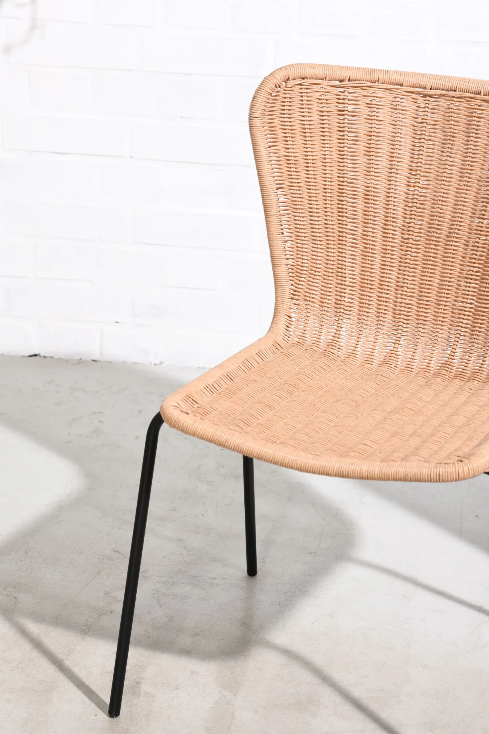 Outdoor Rattanstuhl Esszimmerstuhl Cabana Butterfly Stapelbar PE-Rattan