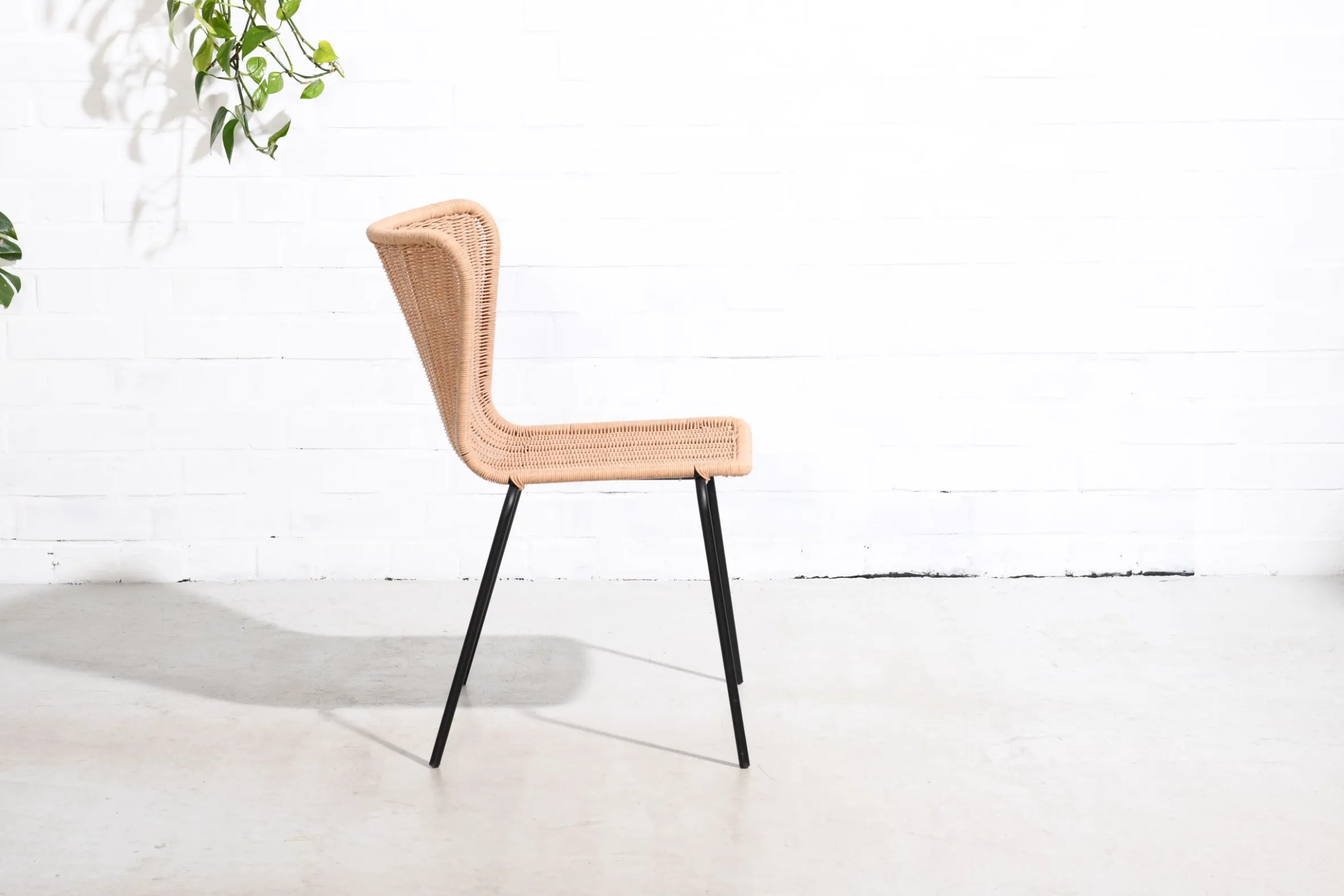 Outdoor Rattanstuhl Esszimmerstuhl Cabana Butterfly Stapelbar PE-Rattan