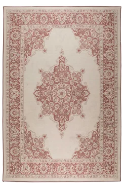 Outdoor Teppich Coventry Persermuster Rot 170 x 240