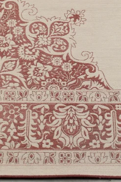 Outdoor Teppich Coventry Persermuster Rot 170 x 240