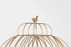 Regal Unlock Me Metall Gold Vogelkäfig