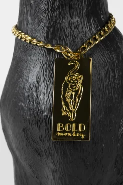 Retro Beistelltisch Couchtisch Proudly Crowned Panther Rauchglasplatte