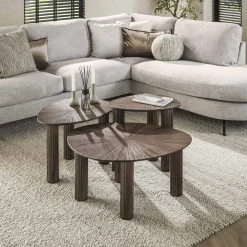 Retro Couchtischsets Maya Teakholz verschiedene Ausführungen