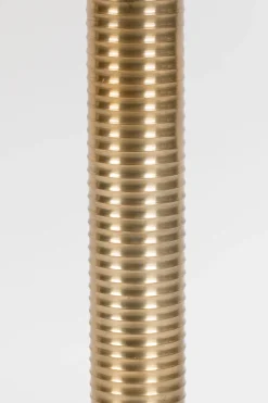 Retro Esstisch Hypnotising Metall Rund in Gold