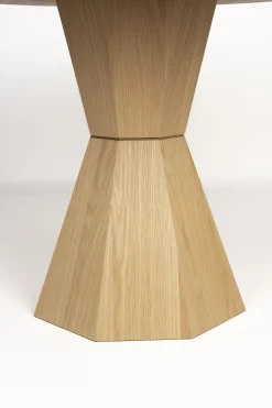 Retro Esstisch Lotus Geometrische Form Rund 120 cm