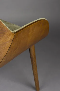 Retro Esszimmerstuhl Armlehnstuhl Taylor Holz Grün