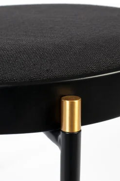 Retro Esszimmerstuhl 2er Set Rattan Don't Stop The Webbing Schwarz Buche