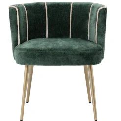 Retro Esszimmerstuhl Esstischstuhl Aphrodite Smaragdgrün