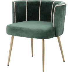 Retro Esszimmerstuhl Esstischstuhl Aphrodite Smaragdgrün