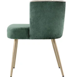 Retro Esszimmerstuhl Esstischstuhl Aphrodite Smaragdgrün