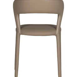 Retro Esszimmerstuhl Lederstuhl Noble Komplettbezug Kunstleder Sand