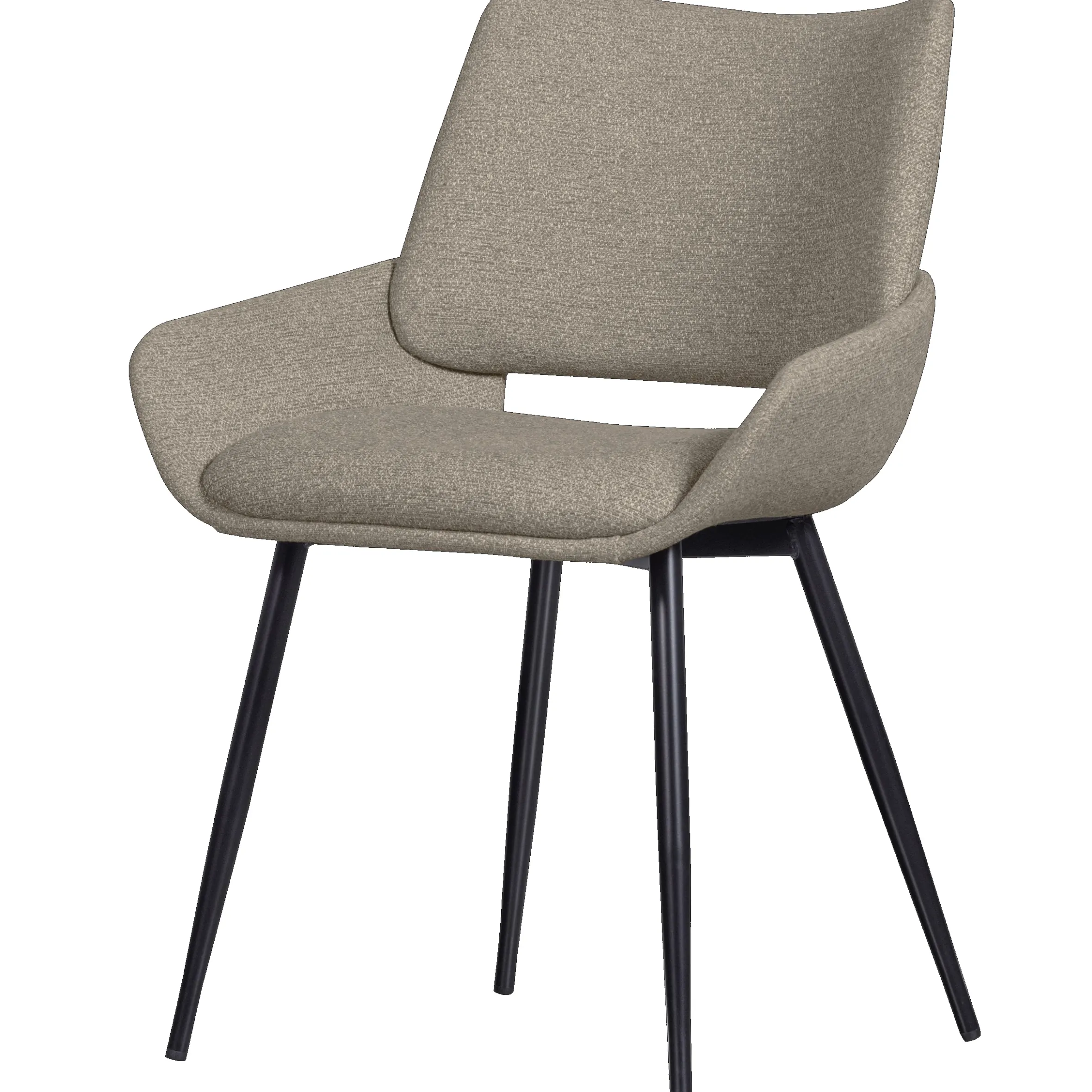 Retro Esszimmerstuhl Schalenstuhl Parade 2er Set Sand