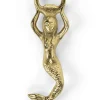 Retro Flaschenöffner Kapselheber Mermaid Gold