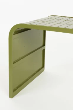 Retro Fliesentisch Tiles Couchtisch Metro Fliesen Grün