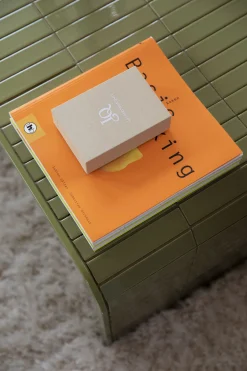 Retro Fliesentisch Tiles Couchtisch Metro Fliesen Grün