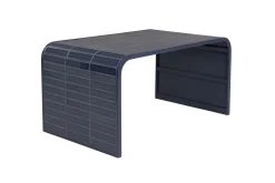 Retro Fliesentisch Tiles Couchtisch Metro Fliesen Blau