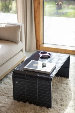 Retro Fliesentisch Tiles Couchtisch Metro Fliesen Blau