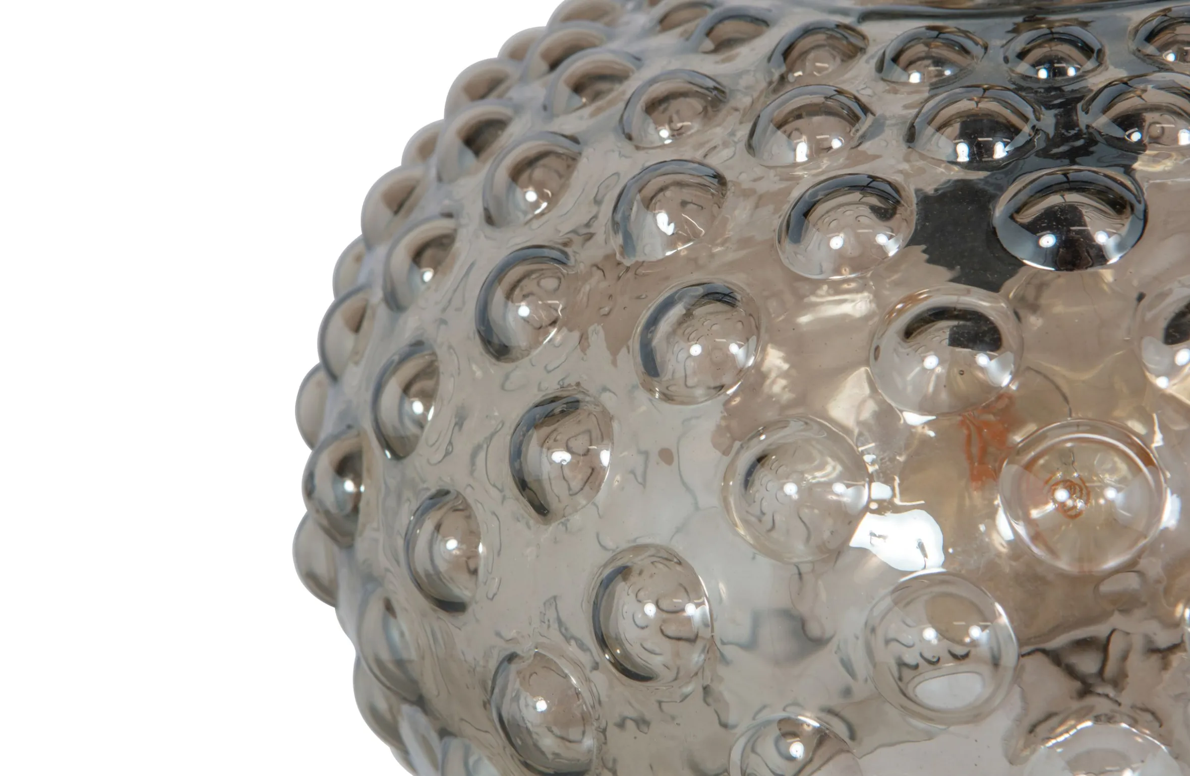 Retro Hängelampe Bubbles Glas in zwei verschiedenen Farben