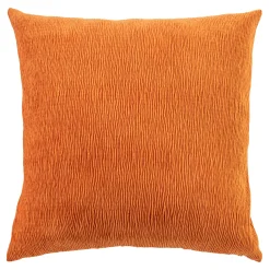 Retro Kissen Cento in Orange in Crash-Optik