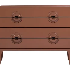 Retro Kommode Schubladenschrank Merge Altrosa