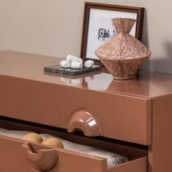 Retro Kommode Schubladenschrank Merge Altrosa