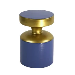 Retro Pop Beistelltisch Metall Glam Lila