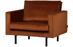 Retro Samtsessel Rodeo 1-Sitzer verschiedene Farben