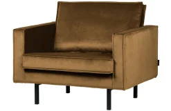 Retro Samtsessel Rodeo 1-Sitzer verschiedene Farben