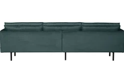 Retro Samtsofa Rodeo 3-Sitzer Teal