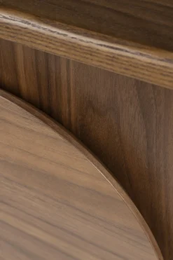 Retro Sideboard Groove Walnuss oder Eiche 2/3türig