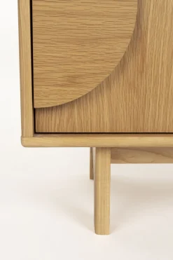 Retro Sideboard Groove Walnuss oder Eiche 2/3türig