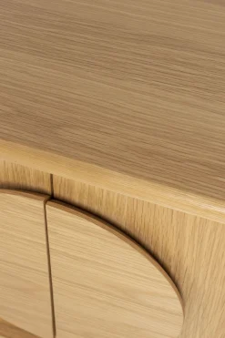 Retro Sideboard Groove Walnuss oder Eiche 2/3türig