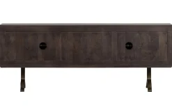 Retro Sideboard TV-Board Draw Mangoholz Walnuss-Finish