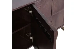 Retro Sideboard TV-Board Draw Mangoholz Walnuss-Finish