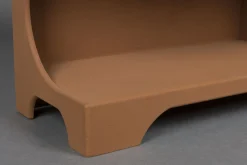 Retro Standregal Bücherregal Dundee Terracotta M