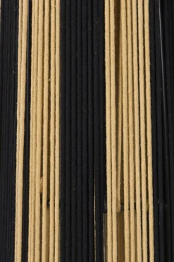 Retro Stehlampe Stripe It Up Schwarz Beige