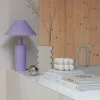 Retro Tischlampe Wonders Shiny Lilac Metall 53 cm